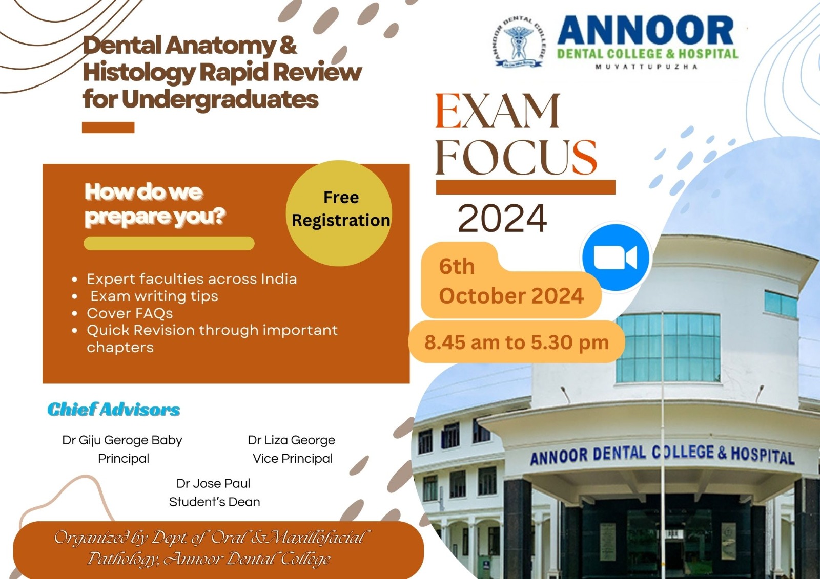 Exam Focus 2024 – Rapid Review on Dental Anatomy & Dental Histology