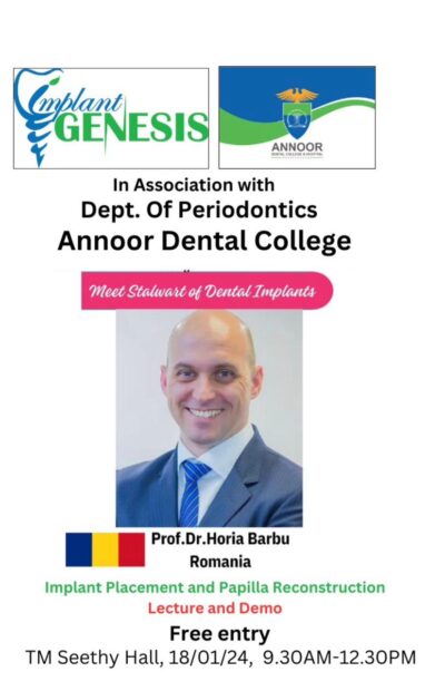 IMPLANT PLACEMENT AND PAPILLA RECONSTRUCTION