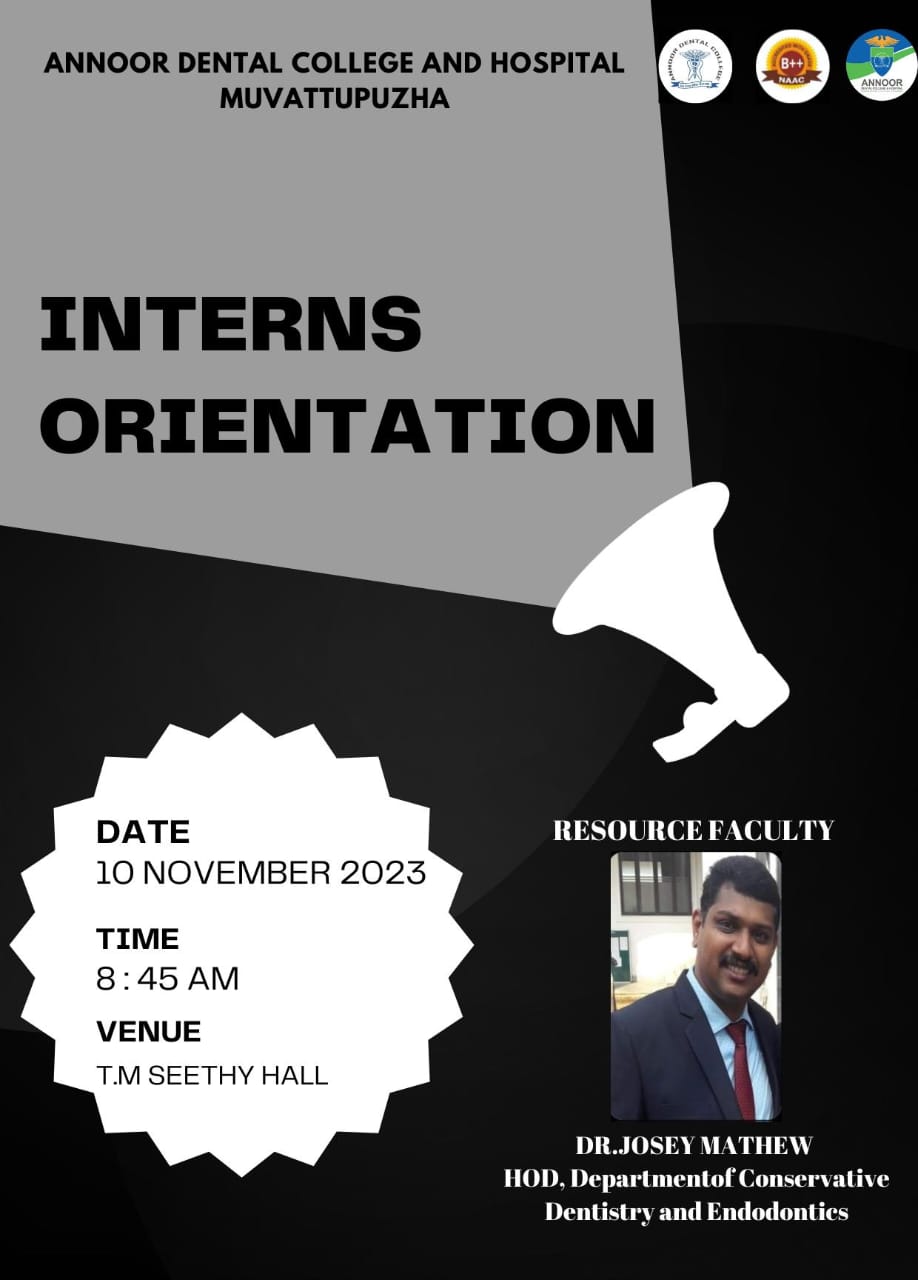 Orientation program for Interns