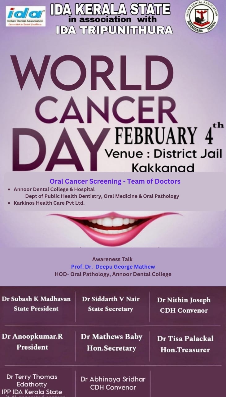 Dental Camp – District Jail, Kakkanad