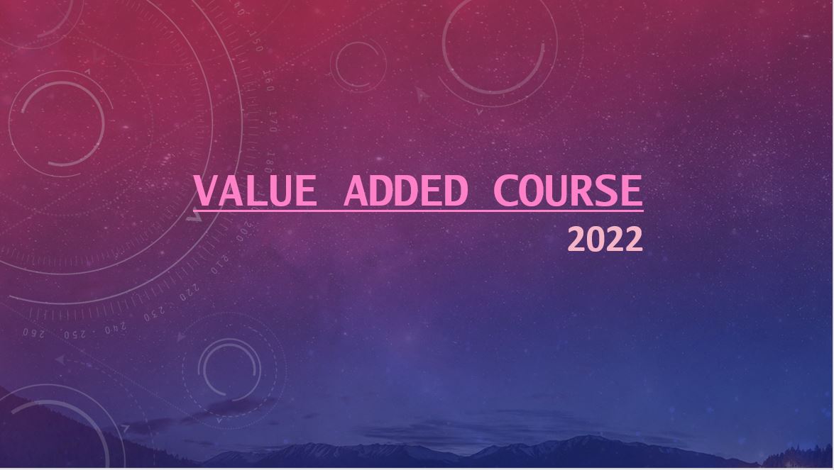 Value Added Course