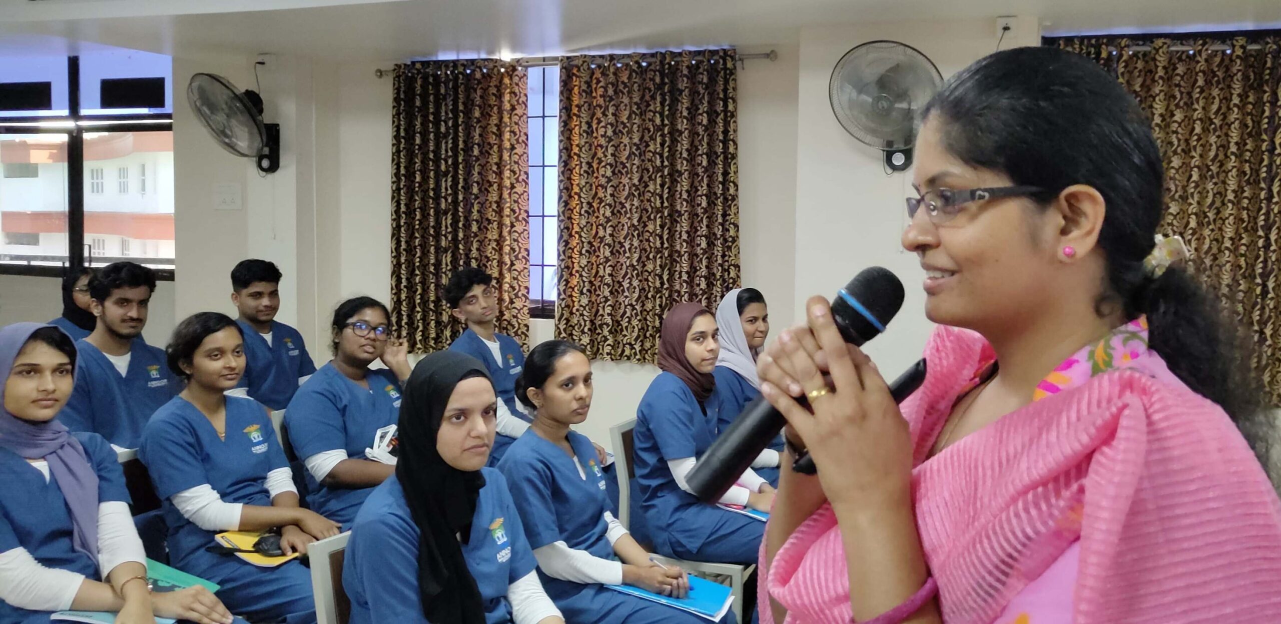 Being a Better Learner -first session of orientation class for First BDS students on 17.12.2024