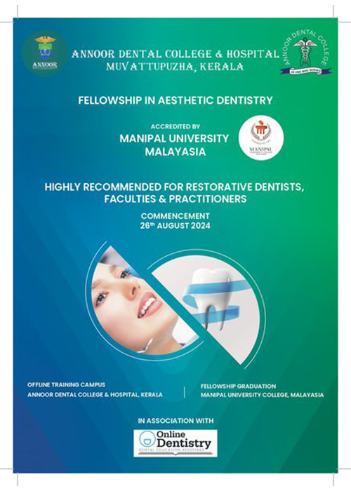 First Ever Fellowship Program In Aesthetic Dentistry In India With An International Certification