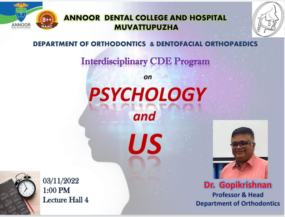 PSYCHOLOGY AND US
