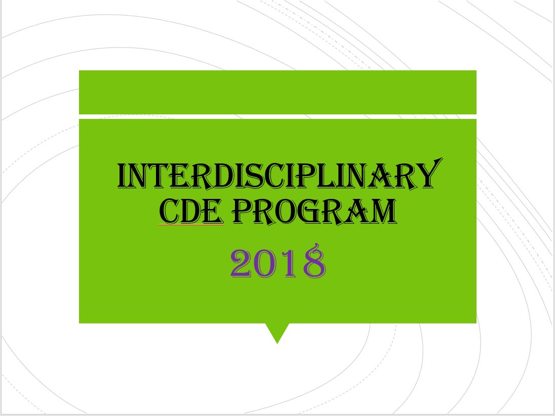 Interdisciplinary CDE - Annoor Dental College & Hospital
