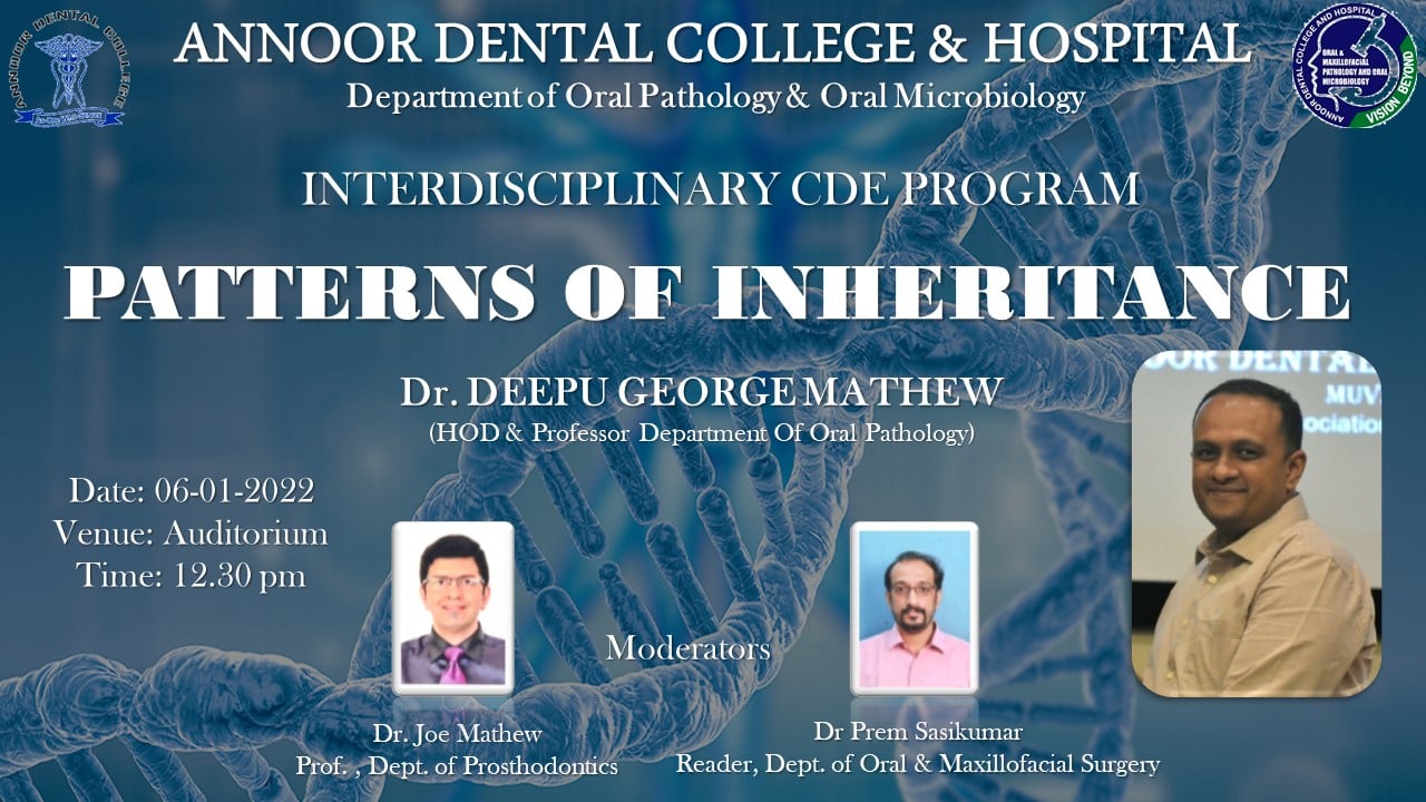 PATTERNS OF INHERITANCE