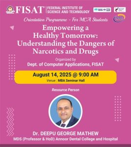 Awareness Talk on Tobacco and Substance Abuse at FISAT Angamaly